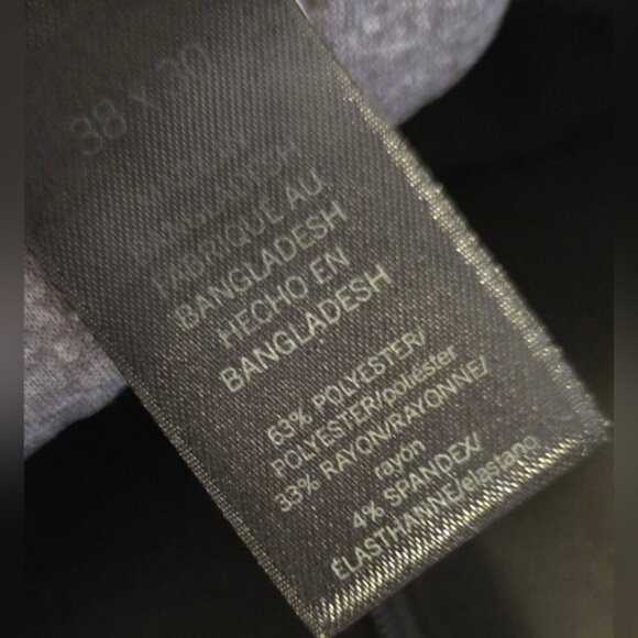 Kenneth Cole Techni Cole Chino Black Pants. - Picture 12 of 13